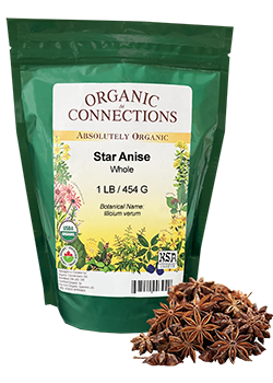 Star Anise (Organic Whole) - 454g
