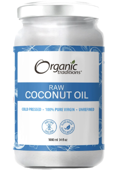 Coconut Oil (Raw Organic) - 1000ml