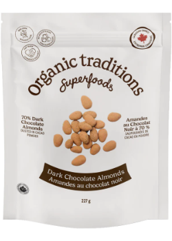 Dark Chocolate Almonds (Organic) - 227g