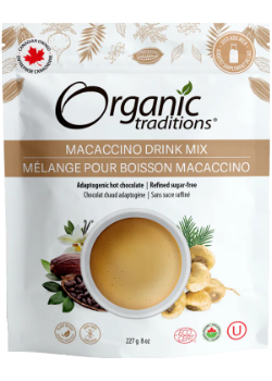 Macaccino Drink Mix - 227g - Organic Traditions Macaccino Drink Mix - 227g - Organic Traditions