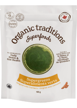 Supergreens With Turmeric And Probiotics - 100g