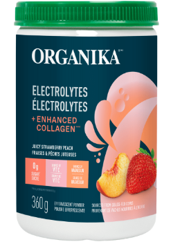 Electrolytes + Enhanced Collagen (Strawberry Peach) - 360g