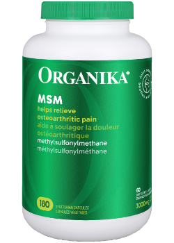 MSM (Methyl-Sulfonyl-Methane) 1,000mg - 180 Caps