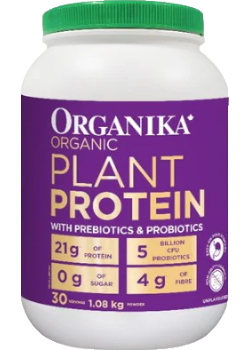 Organic Plant Protein With Prebiotics & Probiotics (Unflavoured) 1.08Kg