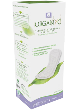 Flat Cotton Panty Liners (Light Flow) - 24 Pieces