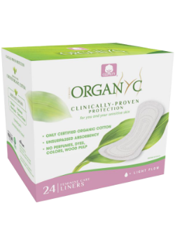 Folded Cotton Panty Liners (Light Flow) - 24 Pieces