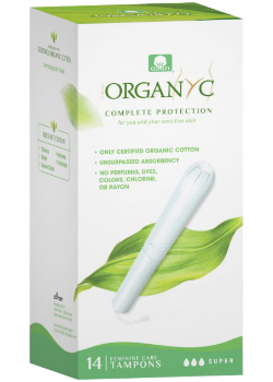 Cotton Tampons With Applicator (Super) - 14 Pieces