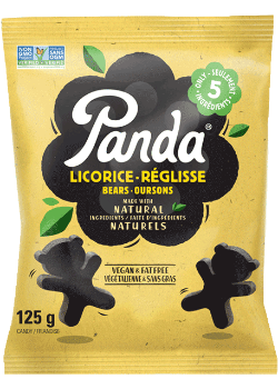 Natural Licorice Bears (Black) - 125g