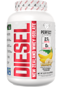 Diesel 100% New Zealand Whey Isolate (Banana) - 2Lbs
