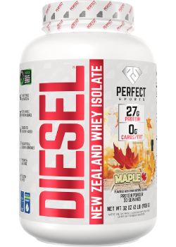 Diesel 100% New Zealand Whey Isolate (Canadian Maple) - 2Lbs