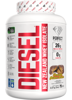 Diesel 100% New Zealand Whey Isolate (Chocolate Peanut Butter) - 5Lbs