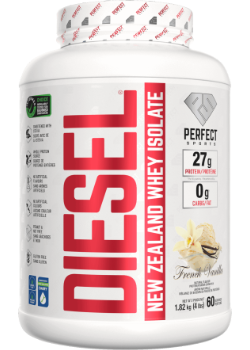 Diesel 100% New Zealand Whey Isolate (French Vanilla) - 4Lbs