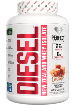 Diesel 100% New Zealand Whey Isolate (Salted Caramel) - 5Lbs