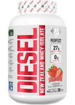 Diesel 100% New Zealand Whey Isolate (Strawberry) - 2Lbs