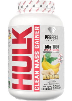 Hulk Clean Mass Gainer (Banana) - 3Lbs