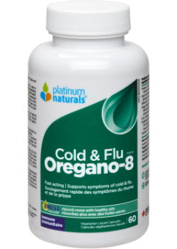 Cold & Flu Oregano-8 - 60 Caps