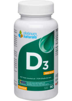 Vitamin D3 1,000iu - 90 Softgels
