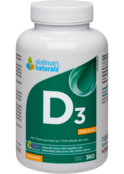 Vitamin D3 1,000iu - 360 Softgels