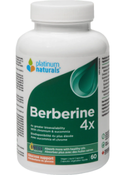 Berberine 4x - 60 Liquid Caps