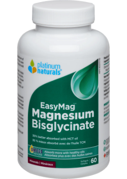 EasyMag Magnesium Bisglycinate - 60 Softgels