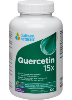 Quercetin 15x - 120 Liquid Caps