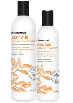 Arctic Sun Hypoallergenic Shampoo & Conditioner - 500ml + 350ml