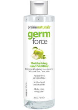 Germ-Force Moisturizing Hand Sanitizer - 250ml - Prairie Naturals