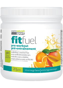 FitFuel (Citrus Mango) - 213g - Prairie Naturals