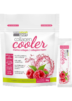 Marine Collagen Cooler (Raspberry Rain) - 6.4g x 15 Sachets - Prairie Naturals