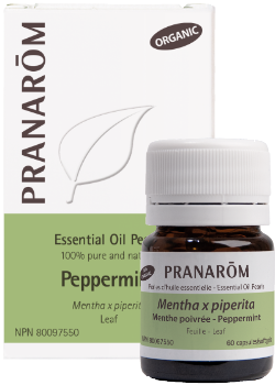 Peppermint Essential Oil Pearls - 60 Softgels