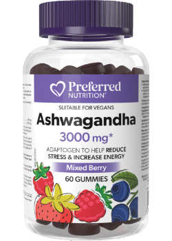 Ashwagandha 3000mg (Mixed Berry) - 60 Gummies