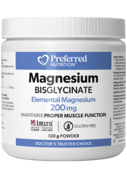 Magnesium Bisglycinate 200mg - 120g