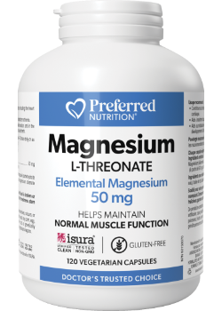 Magnesium L-Threonate 50mg - 120 V-Caps
