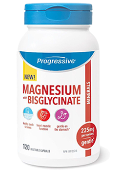 Magnesium Bisglycinate Complex 225mg - 120 Caps
