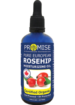 Pure European Rosehip Moisturizing Oil (Organic, Glass Bottle) - 100ml