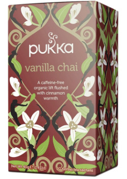 Vanilla Chai Tea (Organic) - 20 Tea Bags - Pukka