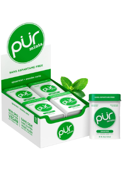 Pur Mints (Spearmint) - 12 x 30 Mints