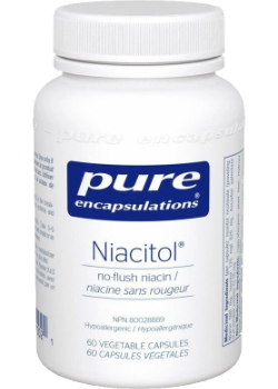 Niacitol (No-Flush Niacin) - 60 V-Caps - Pure Encapsulations
