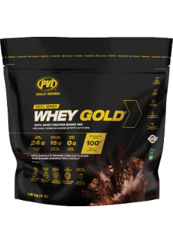 100% Whey Gold (Triple Chocolate Brownie Overload) - 4lbs