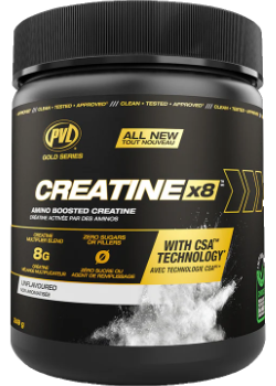 Creatine x8 (Unflavoured) - 249g