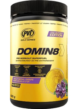 DOMIN8 Pre-Workout (Gold Medal Grape) - 520g