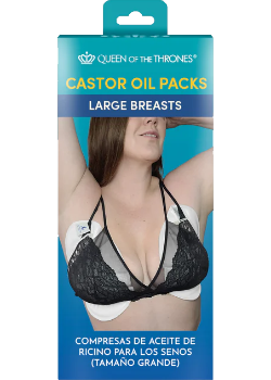 Castor Oil Pack (Large Breast) - 1 Pad