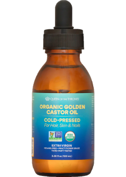 Organic Golden Castor Oil (Dropper) - 100ml
