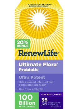 Ultimate Flora Ultimate Care Probiotic 100 Billion - 36 V-Caps BONUS