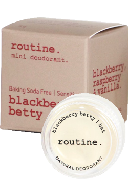 Blackberry Betty Mini (Baking Soda Free Natural Deodorant) - 5g