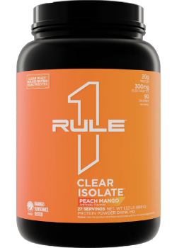 Rule 1 Clear Isolate (Peach Mango) - 1.52Lbs