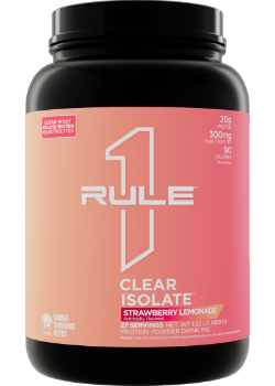 Rule 1 Clear Isolate (Strawberry Lemonade) - 1.52Lbs