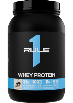 Rule 1 Whey Protein (Cookies & Creme) - 2Lbs