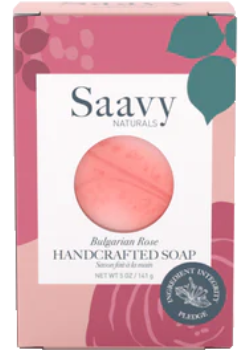 Bulgarian Rose Handcrafted Bar Soap - 141g