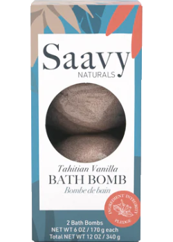 Tahitian Vanilla Bath Bomb Duo - 340g